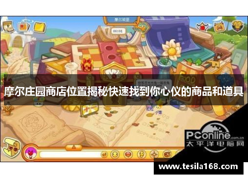 摩尔庄园商店位置揭秘快速找到你心仪的商品和道具